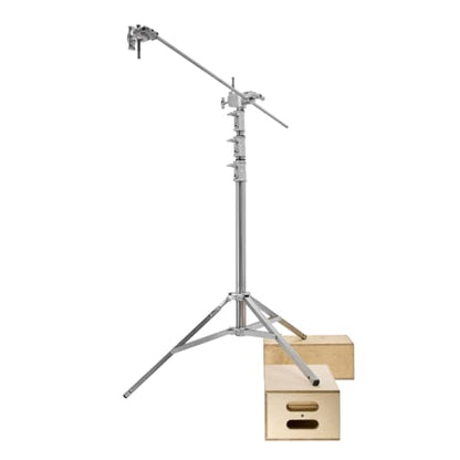 Flashpoint Junior Steel Wheeled Stand - 12'