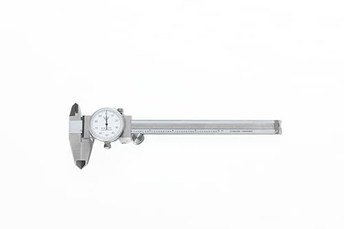 PEC Dial Caliper 0-6 Inch, Stainless Steel Precision Measuring Tool - size: 0-6“