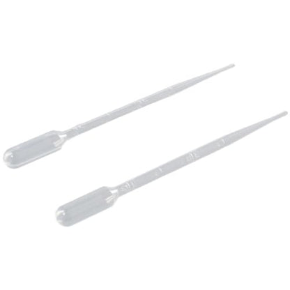 100Pcs Transfer Graduated Pipettes, Clear 2ml Liquid Dropper, Eye Dropper Set, Plastic Dropping Pipettes for Essential Oils, Science and Lab