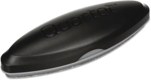 Quartet Eraser, Premium, 3-in-1, Whiteboard/Chalkboard, Magnetic, 6-1/2"x1-3/8, Black (BFEB3) (Pack of 12) - color: Black, size: 12 Pack