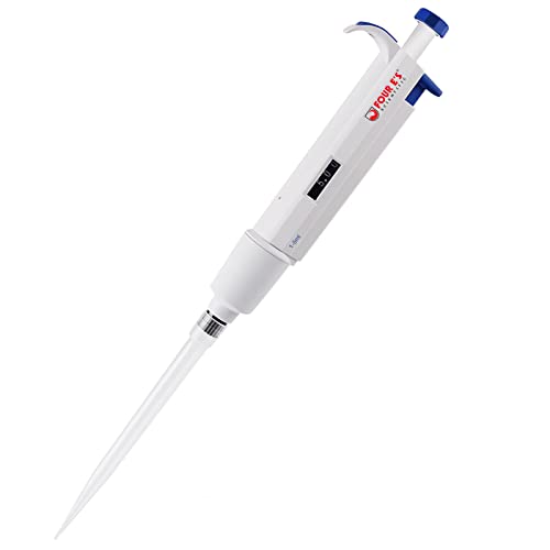 FOUR E'S SCIENTIFIC 1-5mL Pipette, Single-Channel Adjustable Pipettor - size: 08 (1-5ml)