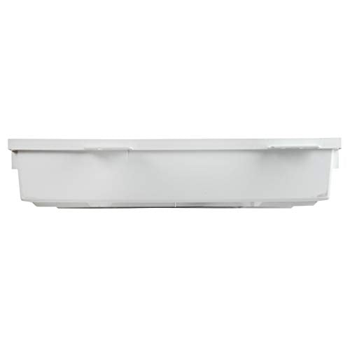 Legrand - OnQ 20 Inch Media Enclosure, Wifi Electrical Box, Cable Management Box for Distribution of Networking Service, Recessed Media Box Lets Signal Through, White, ENP2050-NA - size: 20 inch