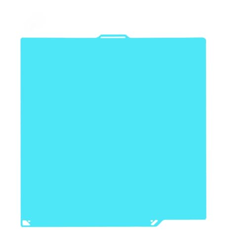 Cool Plate 260x271MM Double Sided Textured Board Sheet Bed PEI Platform for Centauri Carbon/Centauri Low Temperature Cold Build Plate for Elegoo 3D Printer,Light Blue - size: Elegoo Centauri Carbon-261mm*270mm