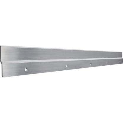 SteelTek French Cleat 14 1/2"W with 5 Screw Holes (Sold as 2-Piece Set), Aluminum - size: 14 1/2"W