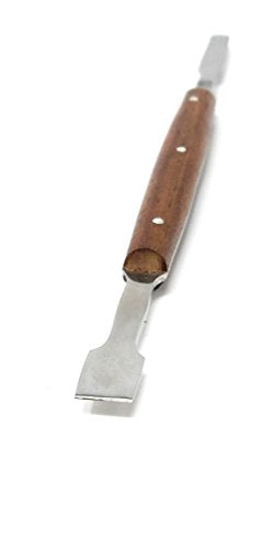 3D Printing 3D Print Clean-Up Utility Tool #3 - End Sharpened Wide Scraper/Narrow Tapered Scraper Combination -Cut and Pry Support from 3D Prints