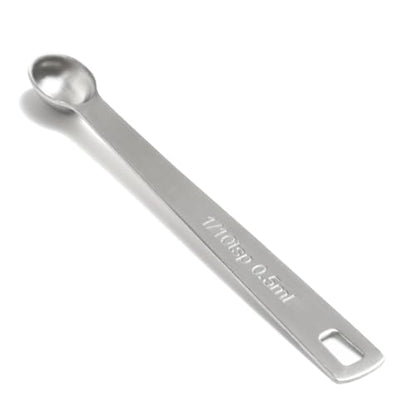 1PCS 1/10tsp(0.5ml) Mini Measuring Spoon, Small Teaspoon for Tiny Amounts - size: 1/10tsp|0.5ml|0.5cc