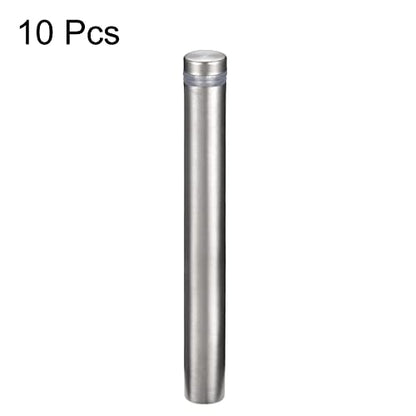 uxcell 1/2 Dia x 4"(12x100mm) Standoff Screws Wall Mount Sign Holders Acrylic Glass Nails 10pcs - size: 12mmx100mm