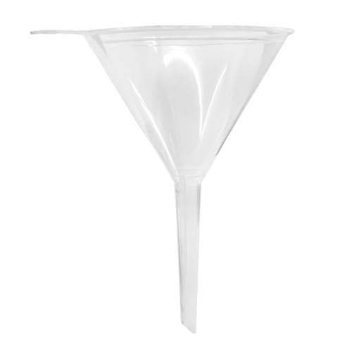 EISCO Filter Funnel, 3.6" - Polyethylene Plastic - Resistant to Acids & Alkalis - Great for Laboratory, Classroom or Home Use