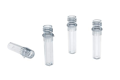 2.0ml Clear Screw Cap Microtubes, No Caps, 500 Tubes/Pack - size: 2.0ml