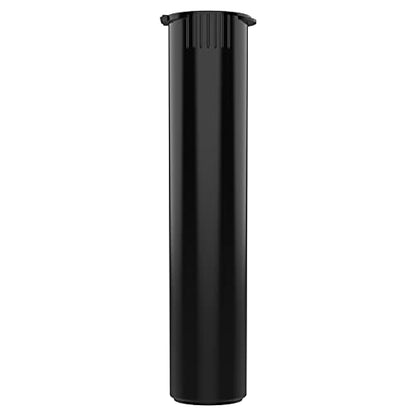 92mm CR Plastic Packaging Pop Top Tubes - Child Resistant Travel Holder Vial Containers - 700 Qty (Black) - color: Black