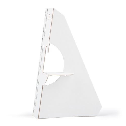 Lineco Self Stick Easel Backs 5 in. White Pack of 25 - color: White, size: 5"