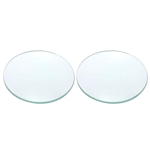 PATIKIL Concave Lens 200mm Focal Length 90mm(3.5") Diameter Round Set Cyan - size: 3.5inch