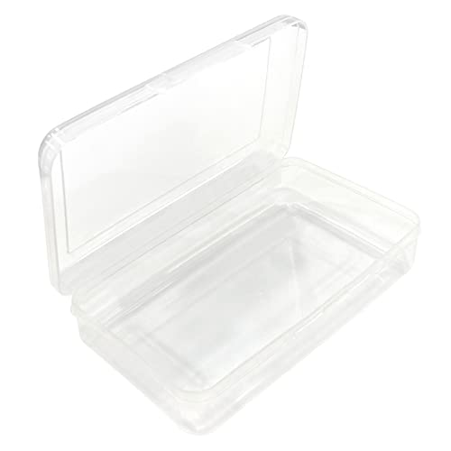 Ykimok Large Capacity Clear Pencil Case, Plastic Pencil Boxes Stackable Design, Supply Boxes for Kids Boys School Classroom,1 Pack