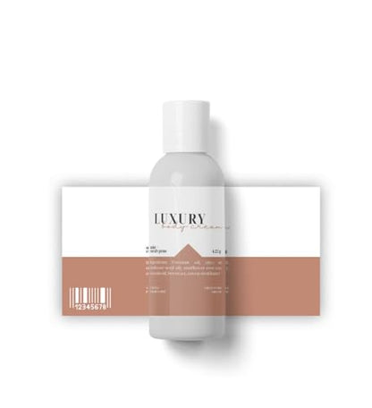 600 Printable Small Bottle Labels for 2 oz. and 4 oz. Bottles, 4 x 1.5 inches - size: 600 Labels, style: White Vinyl Waterproof (Inkjet only)