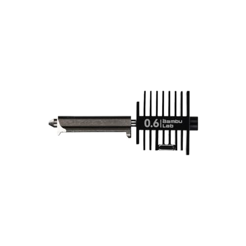 Hotend 0.6mm Tempered Steel Nozzle for Bambulab A1 Series 3D Printer