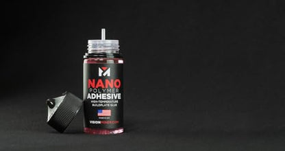 Nano Polymer Adhesive (120ml) - Ultimate 3D Printing Bed & Build Plate Adhesion - No Mess, Non-Toxic, Works for PLA, ABS, PEI, PEEK, Nylon, PC and More. Easy Application, Easy to Clean!