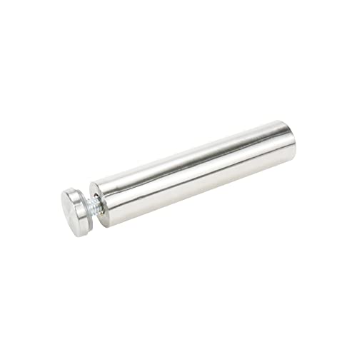 Sign Standoff Screws 1" Dia 4.8" Length Glass Standoff Bolts - 4pcs - size: 1" Dia x 4.8" Length 4pcs