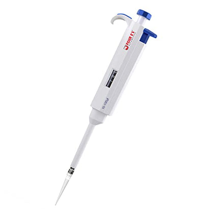 FOUR E'S SCIENTIFIC 10-100μL Pipette, Single-Channel Adjustable Pipettor - size: 05 (10-100ul)