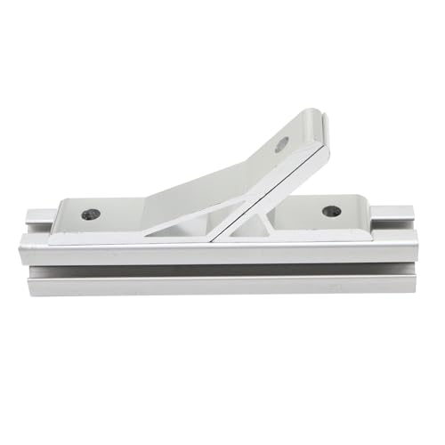6Pcs 1010 120 Degree Angle Bracket 1" x 1" 10 Series Aluminum Extrusion 60deg Joint Connector Brace for Slot 60° Corner Joiner 120deg 1 Inch Extruded Aluminium Profile - style: 6 sets 120deg bracket with m6