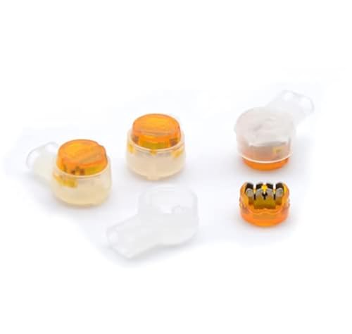 (Pack of 200) K2/UY2 Splice Connector Wire to Wire - color: Uy2 Connectors