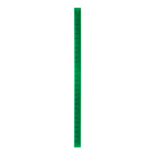 HARFINGTON Whiteboard Magnetic Ruler 29cm Metric Blackboard Straight Rulers Office Measuring Tools, Green - color: Green