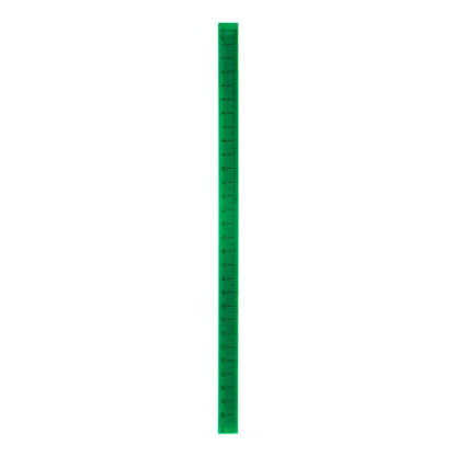 HARFINGTON Whiteboard Magnetic Ruler 29cm Metric Blackboard Straight Rulers Office Measuring Tools, Green - color: Green