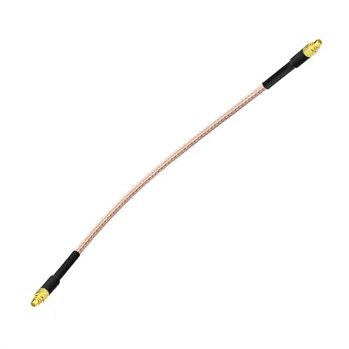 BINGFU MMCX Male to MMCX Male RG178 Coaxial Jumper Cord Cable Adapter Converter 5.9inch for PFV RC Parts