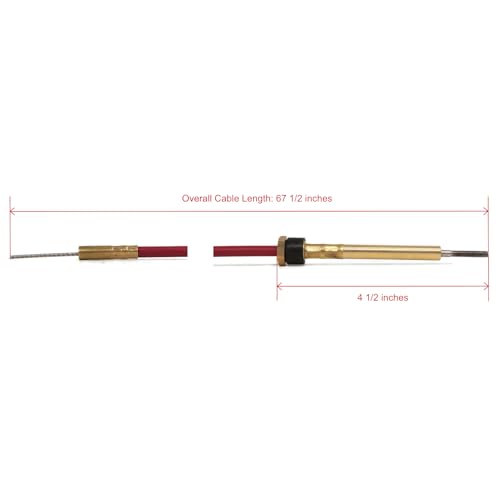 The ROP Shop | Shift Cable Kit for 1986-1993 OMC Cobra Sterndrive Engines, Non Pre-Alpha Drives