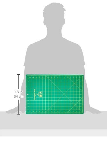 Omnigrid Self-Healing Cutting Mat, 12'' x 18'' Inch - size: 18.8"L x 13.2"W