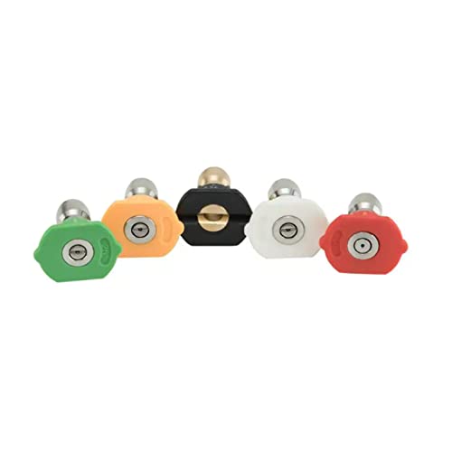 Kärcher - Universal 15° Spray Nozzle - For Gas Power Pressure Washers - 4000 PSI - Quick-Connect (Pack of 2) - size: 5 Count (Pack of 2)