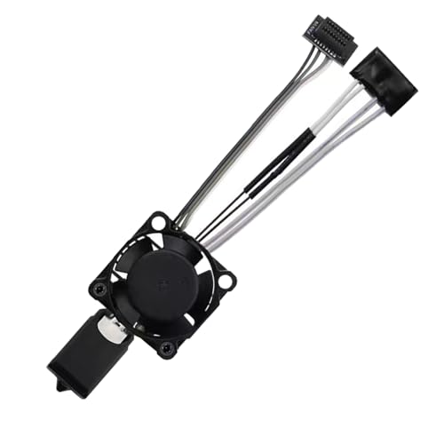 P1P/P1S Complete Hotend Extruder with Fan 0.4 Hardened Steel Nozzle - color: 0.4mm Hotend for P1P/P1S