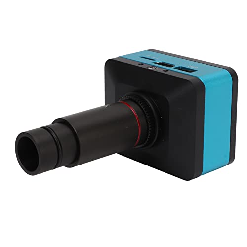 Walfront 4K Industrial Microscope Camera, 0.5X Lens C-Mount