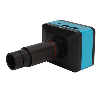 Walfront 4K Industrial Microscope Camera, 0.5X Lens C-Mount