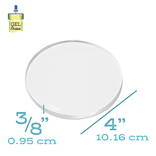 Gel Press Gelli Printing Plate - (4" Circle) - 10806-4 - size: 4" Round