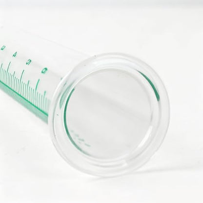 7'' Capacity Rain Gauge Replacement Tube Glass, 2 Pcs - color: Green-2PCS
