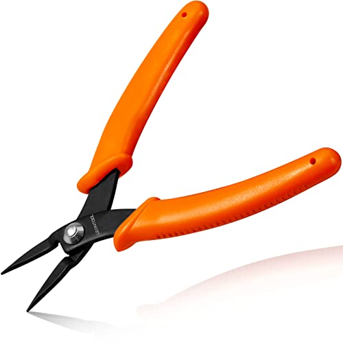 5-Inch Long Nose Pliers Specialty Pointed Nose Tweezer Nose Pliers - style: Long Nose Pliers