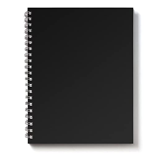 Vela Sciences Advanced W7-D Expanded Wirebound Lab Notebook, 9.25 x 11.75 in (23.5 x 30 cm), 144 Pages, Double Wire Looped, 70lb Heavyweight Paper (1-Pack, Dot+) - style: Dot +