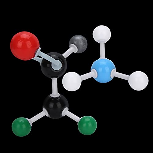 XMM 067 Molecular Model Kit Set, 54Pcs Atom Structure Ball and Stick Scale Model, Teaching Aids for Basic and Specialty Chemistry, Safe and Durable Plastic Material, Builds