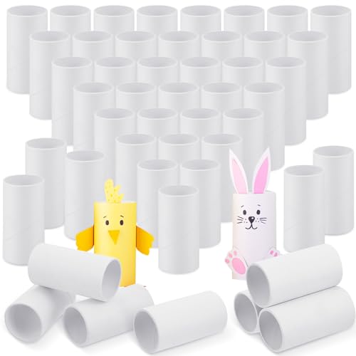 Henoyso 100 Pack Toilet Paper Rolls, 1.57 x 3.74 Inch, White - color: White, size: 1.57 x 3.74 Inch