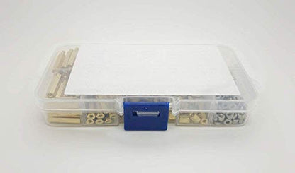 320Pcs M2.5 Male-Female Brass Spacer Standoff & Stainless Steel Screw Nut Assortment Kit