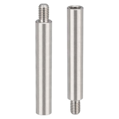 M10x100+15mm Standoff Extension Posts Screws Stainless Steel 2 Pcs - size: M10x100+15mm