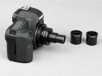 AmScope - microscope-lens-adapters - CA-CAN-SLR - Black - style: Cannon SLR Style 1