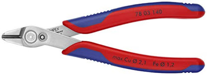 Knipex Tools 78 03 140 Electronics Super Knips, 5.5-Inch - size: 5.5-Inch, style: Knips