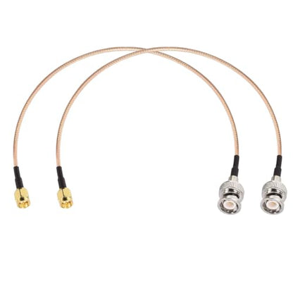 Superbat BNC Male to SMA Male Connectors 1ft RG316 Coaxial Cable 2-Pack