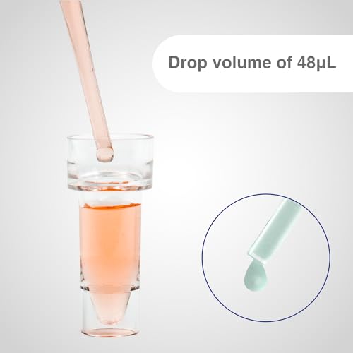 Transfer Pipettes 3ml to 7ml Clear with Graduation Droppers, Plastic Droppers for Liquid or Essential Oils [Pack of 500] - size: 7mL - 500pcs