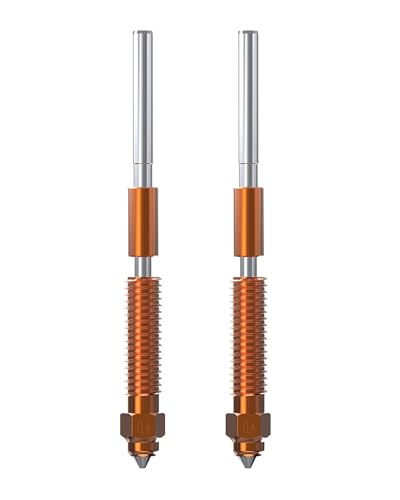 Creality K1C Hardened Steel Nozzles, 2pcs 0.4mm Unicorn Quick-Swap Nozzle - size: 0.4mm(K1 series)