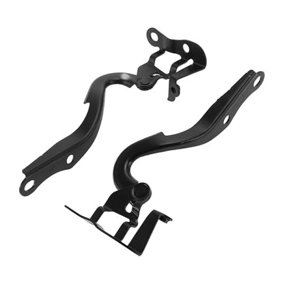 No.5341052240/5342052240 Hood Hinges for Toyota Yaris 2007-2016 Black Front Driver and Passenger Side Front Bonnet Bracket Iron 1 Pair