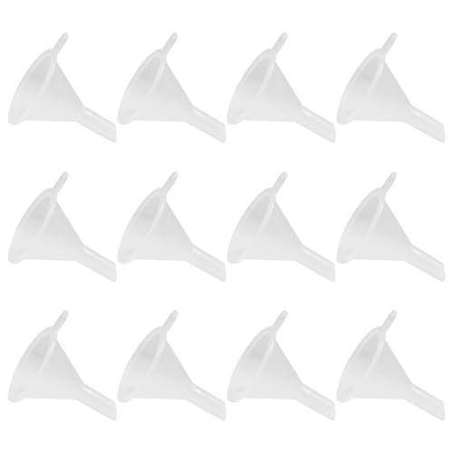 Mini Funnel, Clear Plastic, 50 Pcs