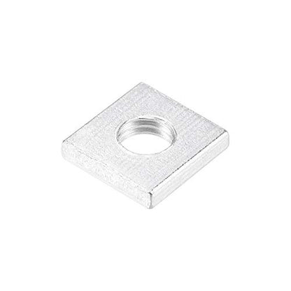 uxcell Square Nuts, M5x10mmx2mm Zinc-Plated Metric Coarse Thread Assortment Kit, 25 Pcs - size: M5x10mmx2mm