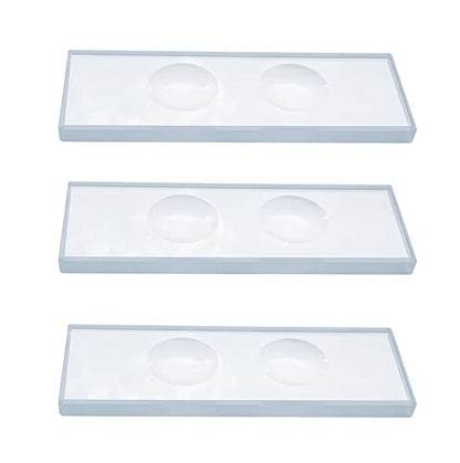 MUHWA Microscope Slide Double Concave, 5mm Thick (1)